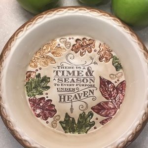 Pie plate, high quality plate NWT, Amish style